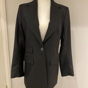Banana Republic Lido Sculpted Italian Wool Blazer